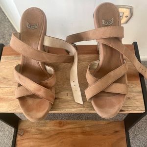 UGG Platform Wedges
